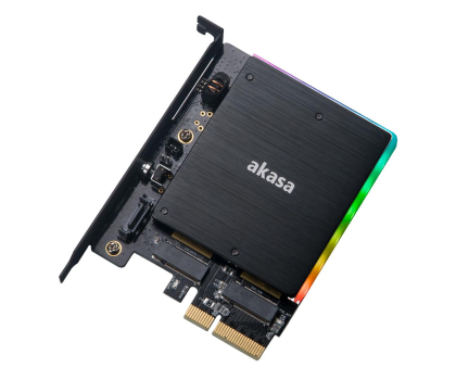 Kontroler Akasa adaptera M.2 PCI-E RGB LED